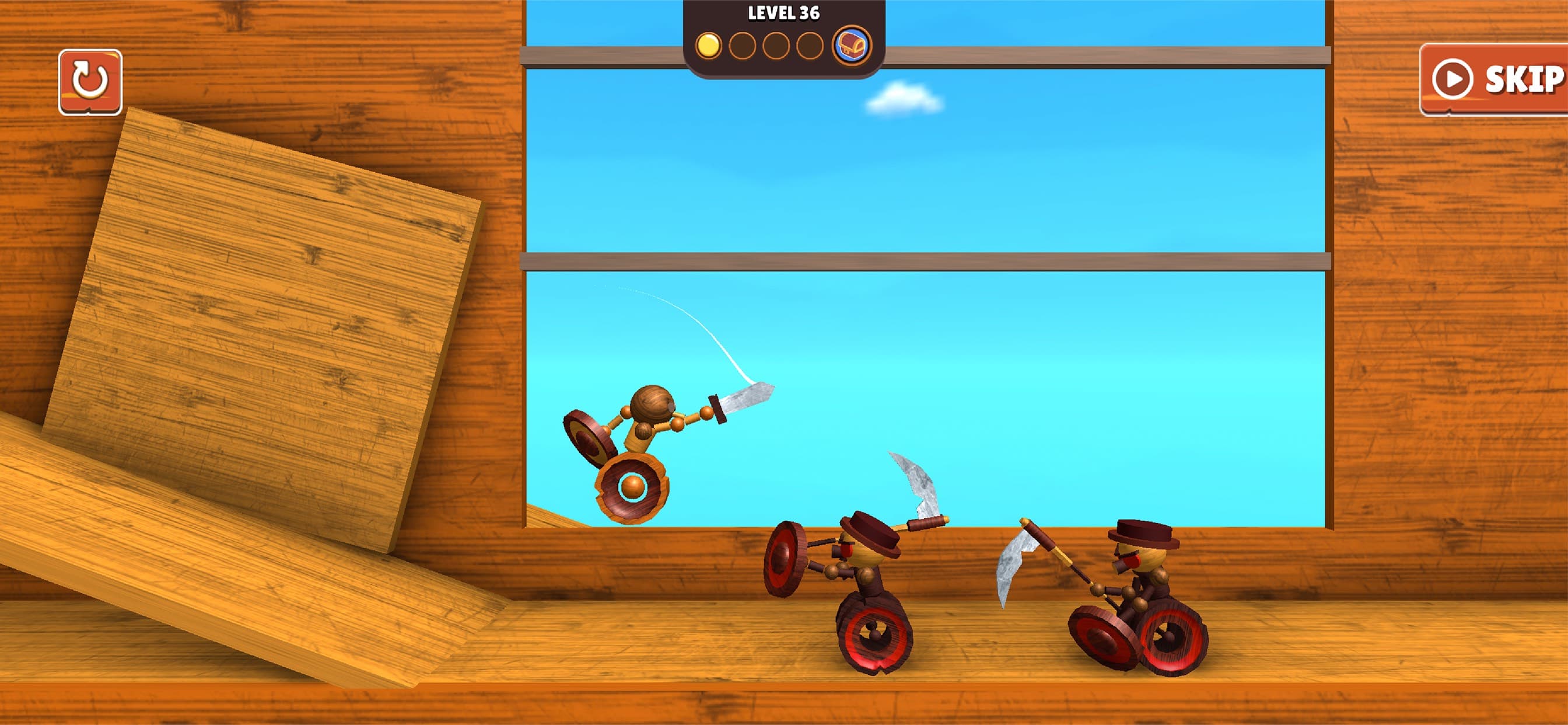 Wood Guy screenshot 1 - screenshot