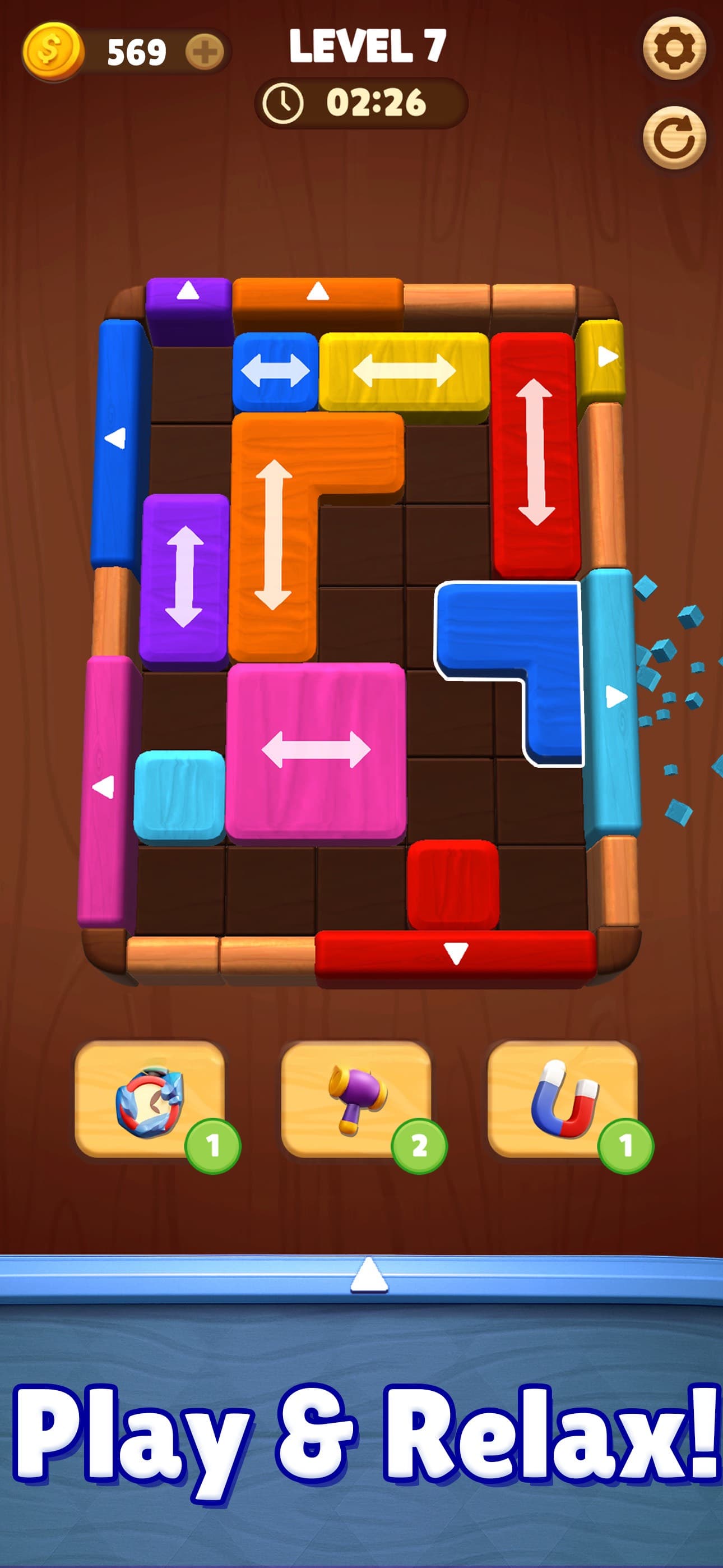 Wood Block: Color Jam screenshot 2 - screenshot