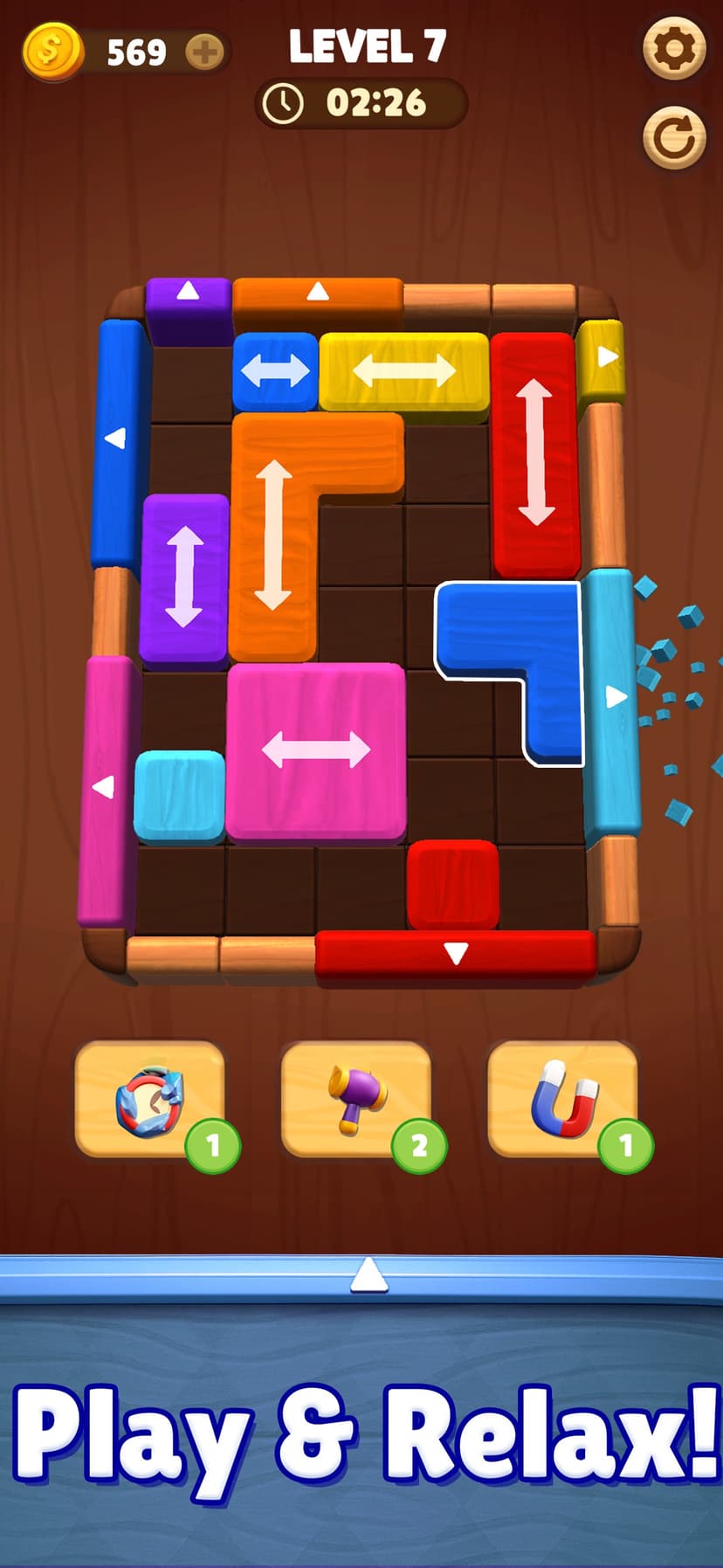 Wood Block: Color Jam screenshot 2 - screenshot