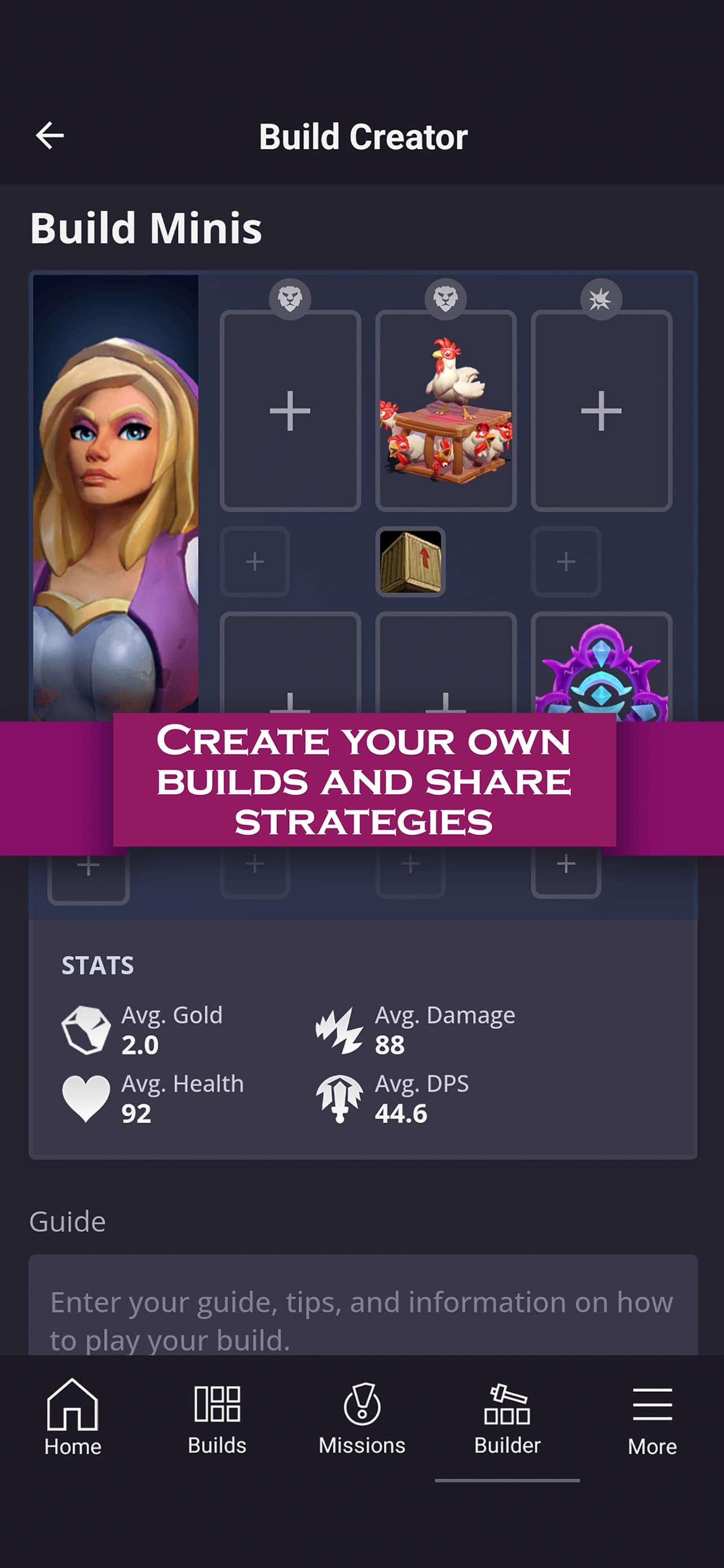 Builds for Warcraft Rumble screenshot 4 - screenshot