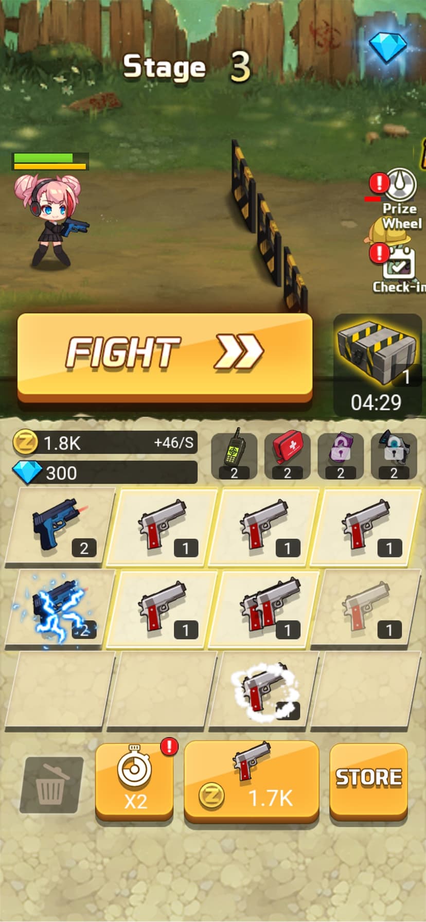 Merge Rush Z screenshot 5 - screenshot