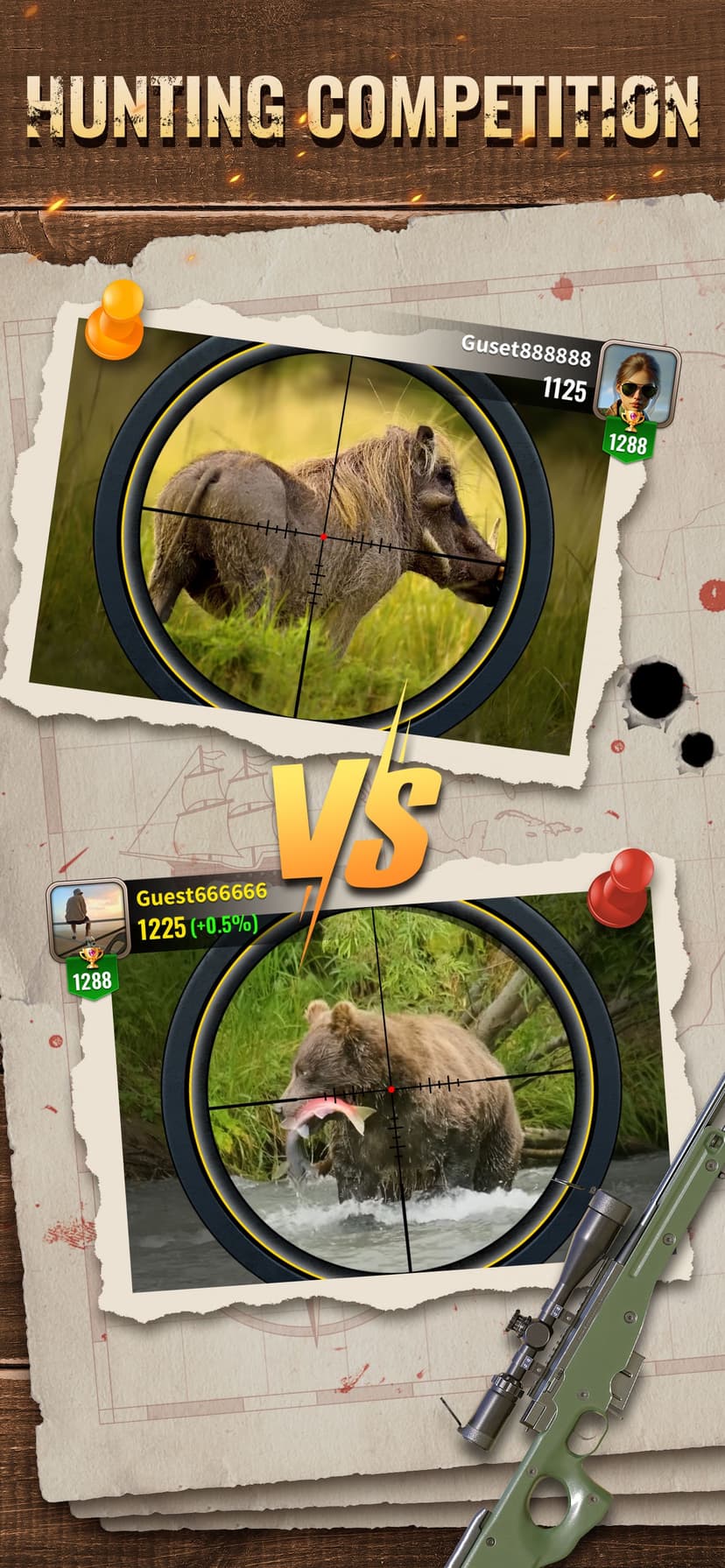 Hunting Game - Sniper Battle screenshot 2 - screenshot