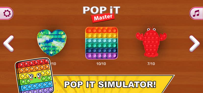 Pop it Master: asmr calm games screenshot 1 - screenshot