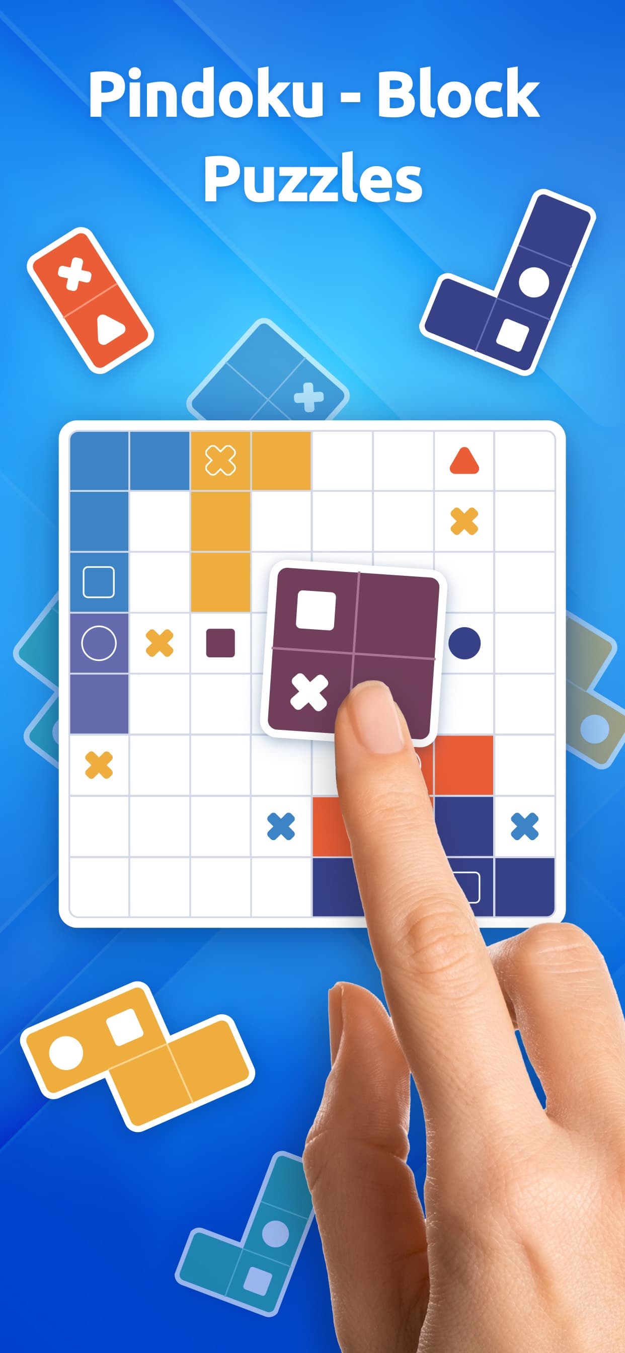 Pindoku－Pixel Block Puzzle screenshot 1 - screenshot
