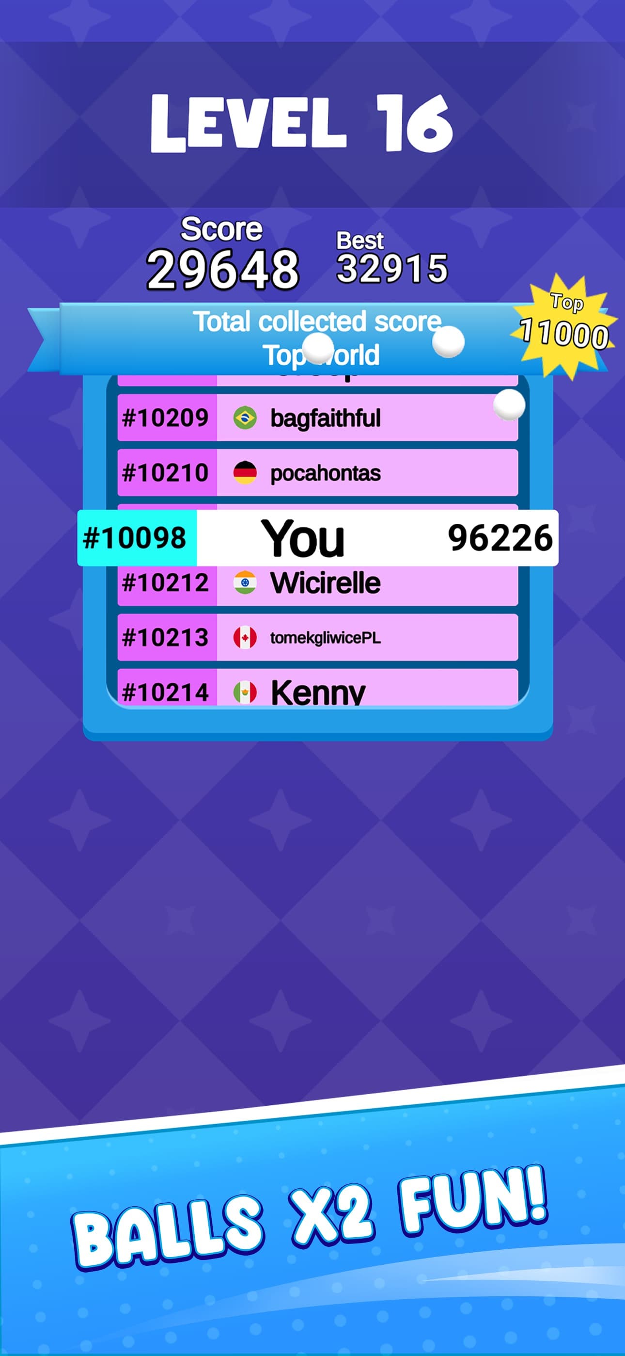 Bounce and collect screenshot 1 - screenshot