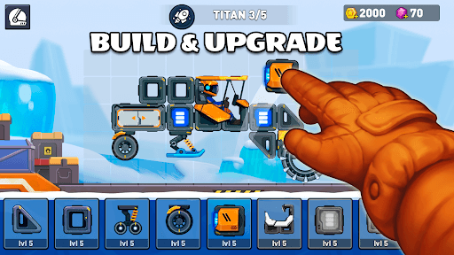 Rovercraft 2 Race a space car screenshot 1 - screenshot