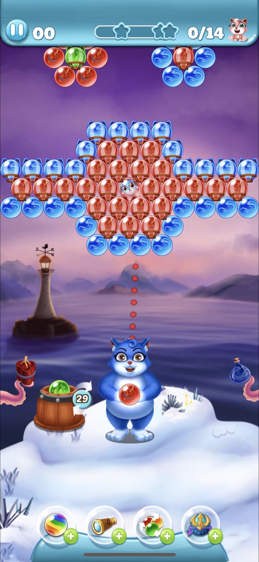 Cat Pop Island: Bubble Shooter screenshot 6 - screenshot