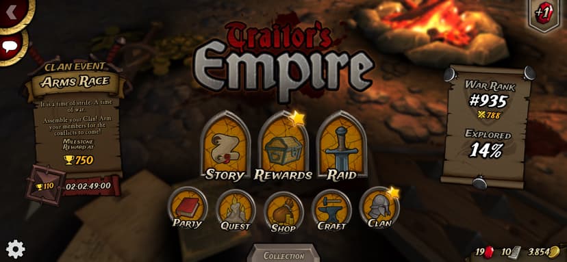 Traitors Empire Card RPG screenshot 7 - screenshot