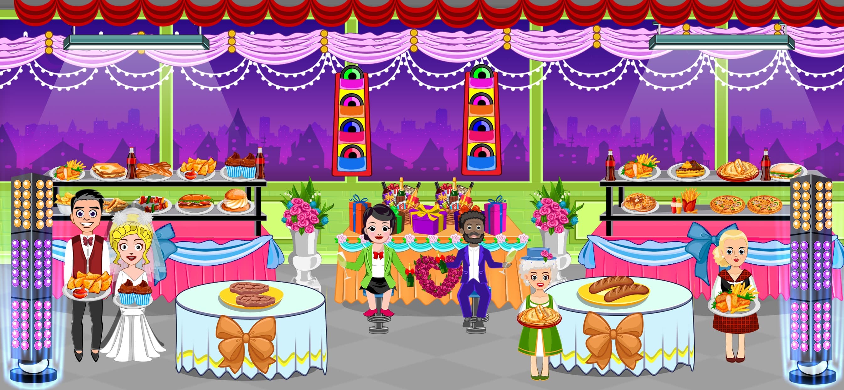 Pretend Town Wedding Party screenshot 1 - screenshot