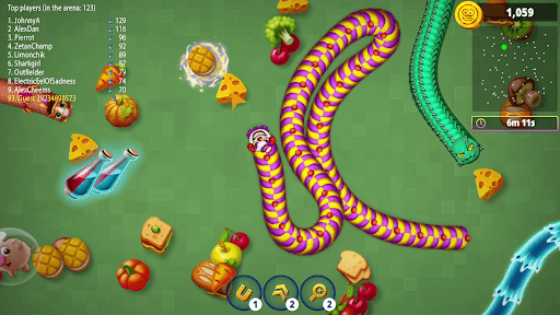 Worms Zone .io - Hungry Snake screenshot 8 - screenshot