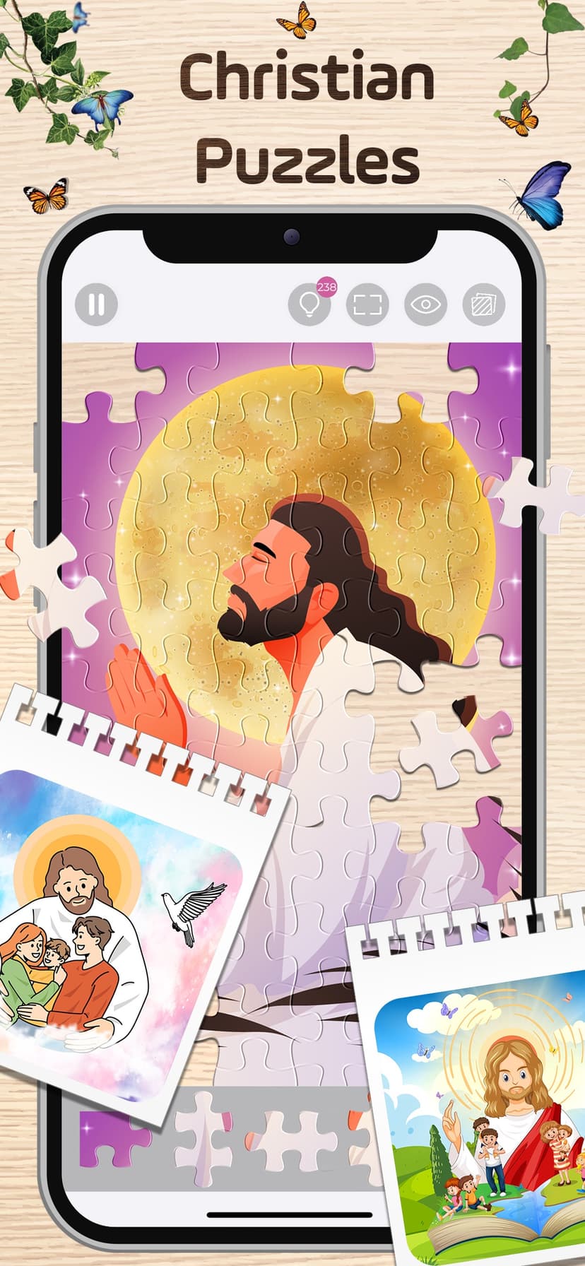 Bible Puzzles - Jesus Games screenshot 8 - screenshot