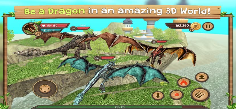 Dragon Sim Online screenshot 1 - screenshot
