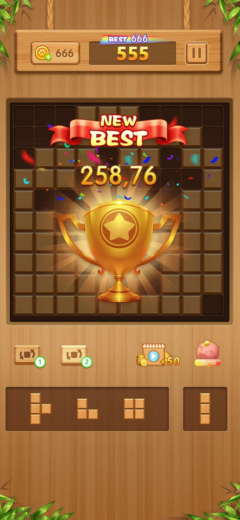 Block Puzzle - Wood Legend screenshot 5 - screenshot