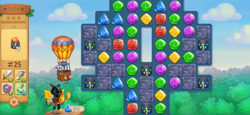 Strongblade: Match 3 Game screenshot 5 - screenshot