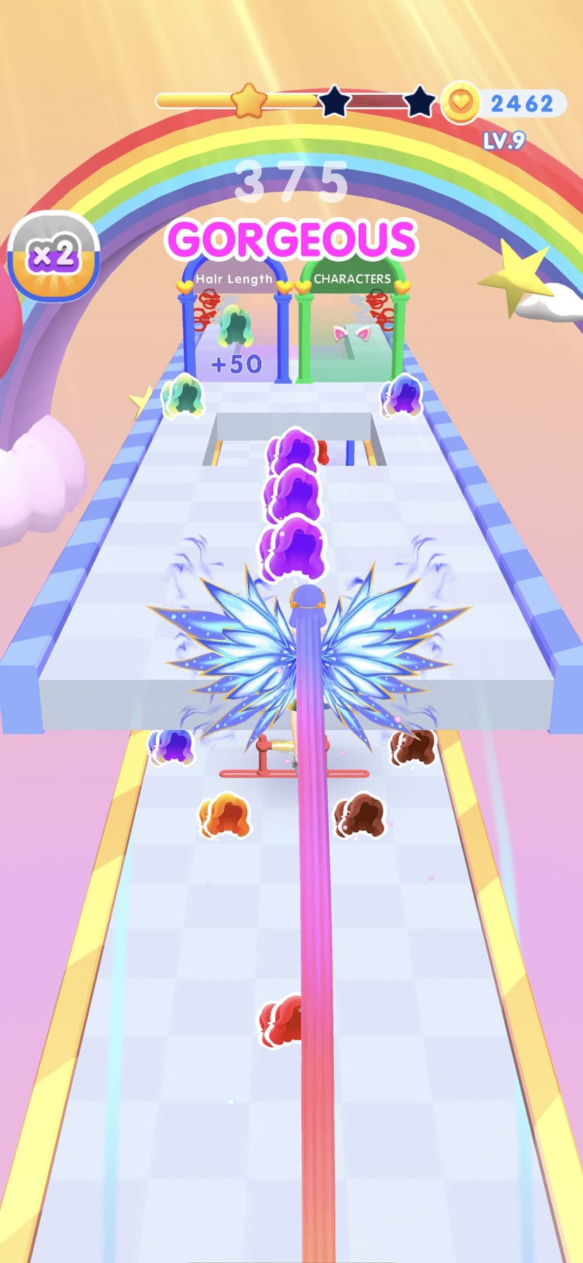 Dancing Hair: Dress Up screenshot 2 - screenshot