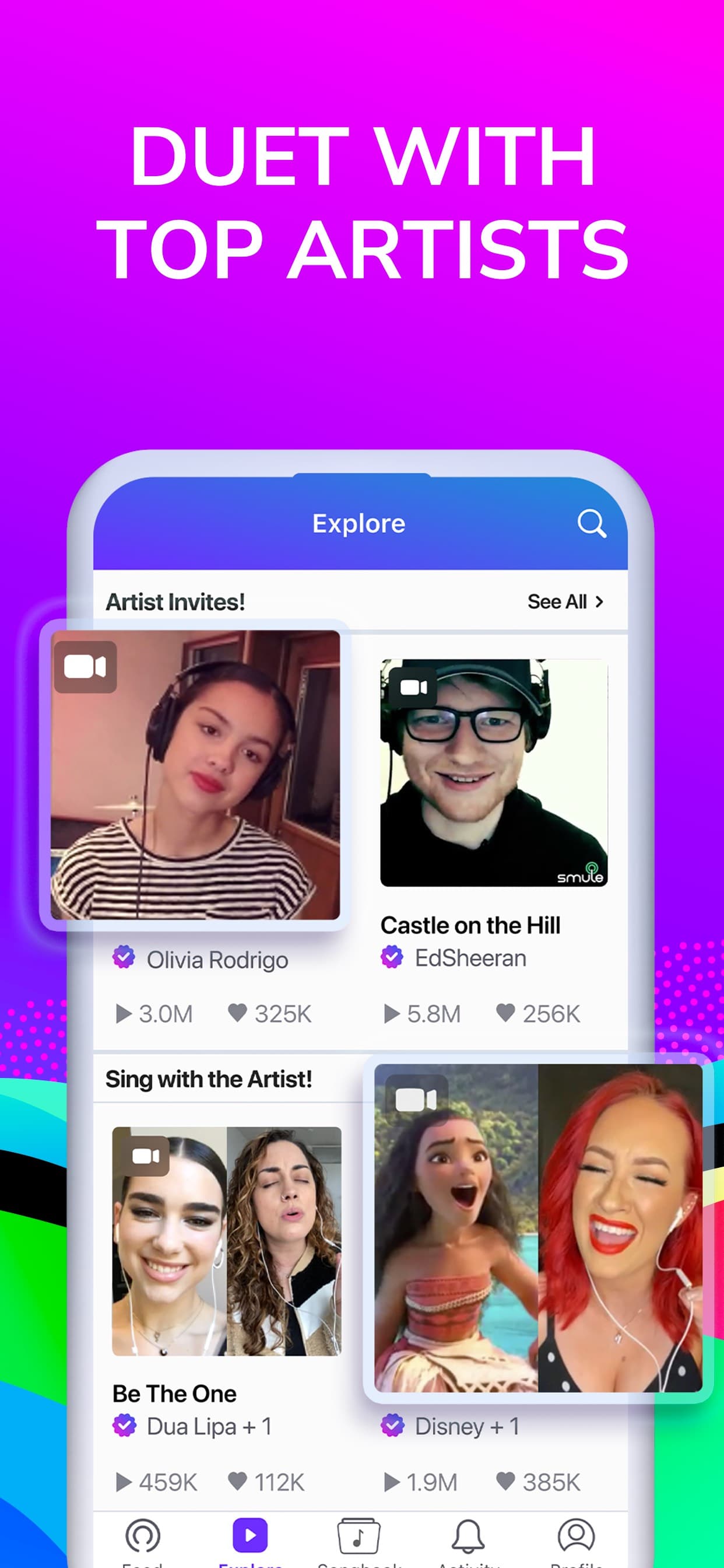 Smule: Sing Songs & Make Music screenshot 3 - screenshot