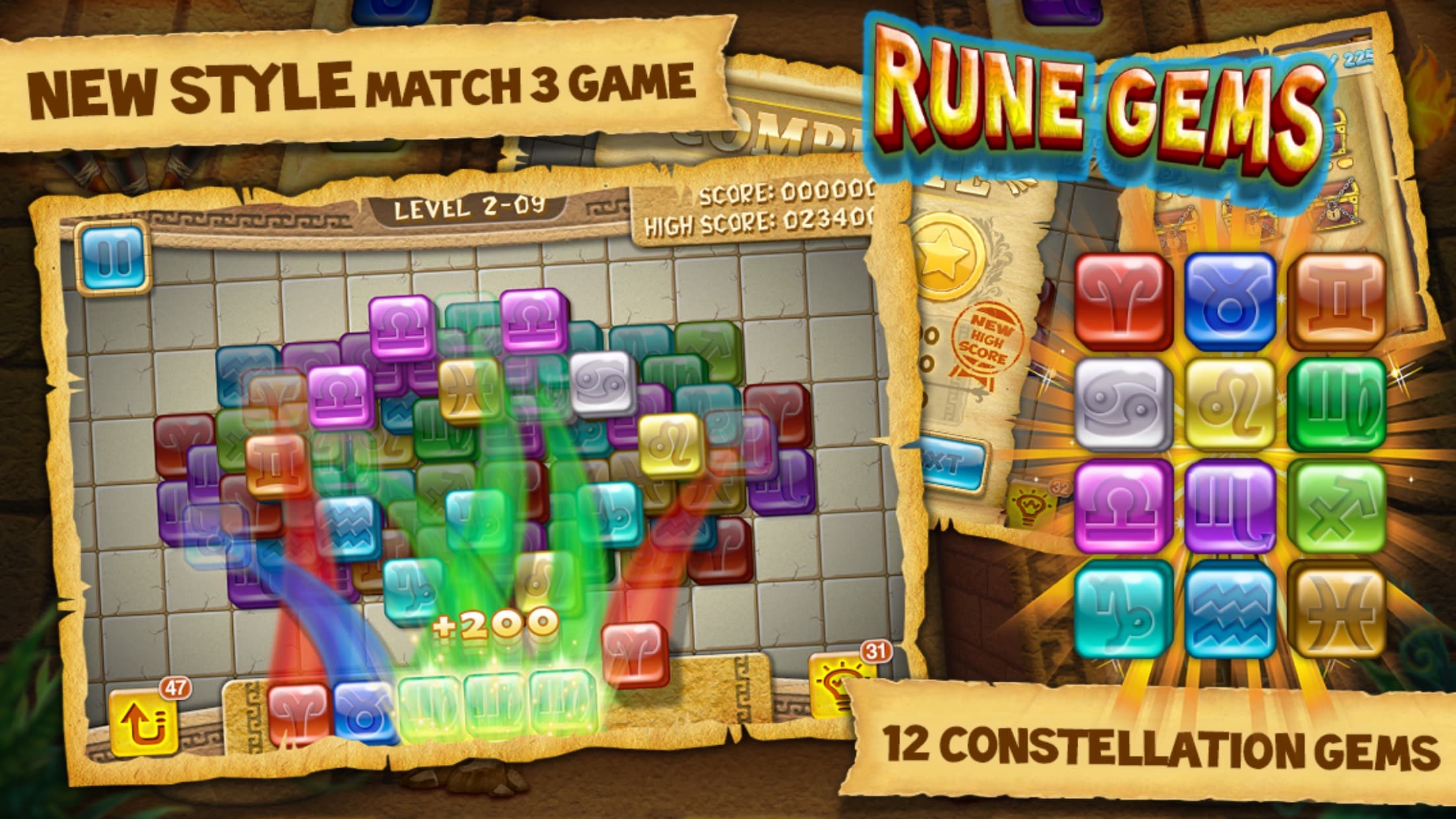 Rune Gems - Deluxe screenshot 1 - screenshot