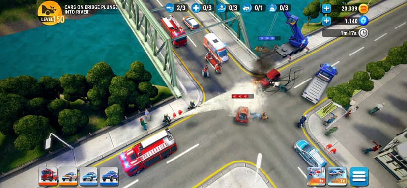 EMERGENCY HQ: firefighter game screenshot 6 - screenshot