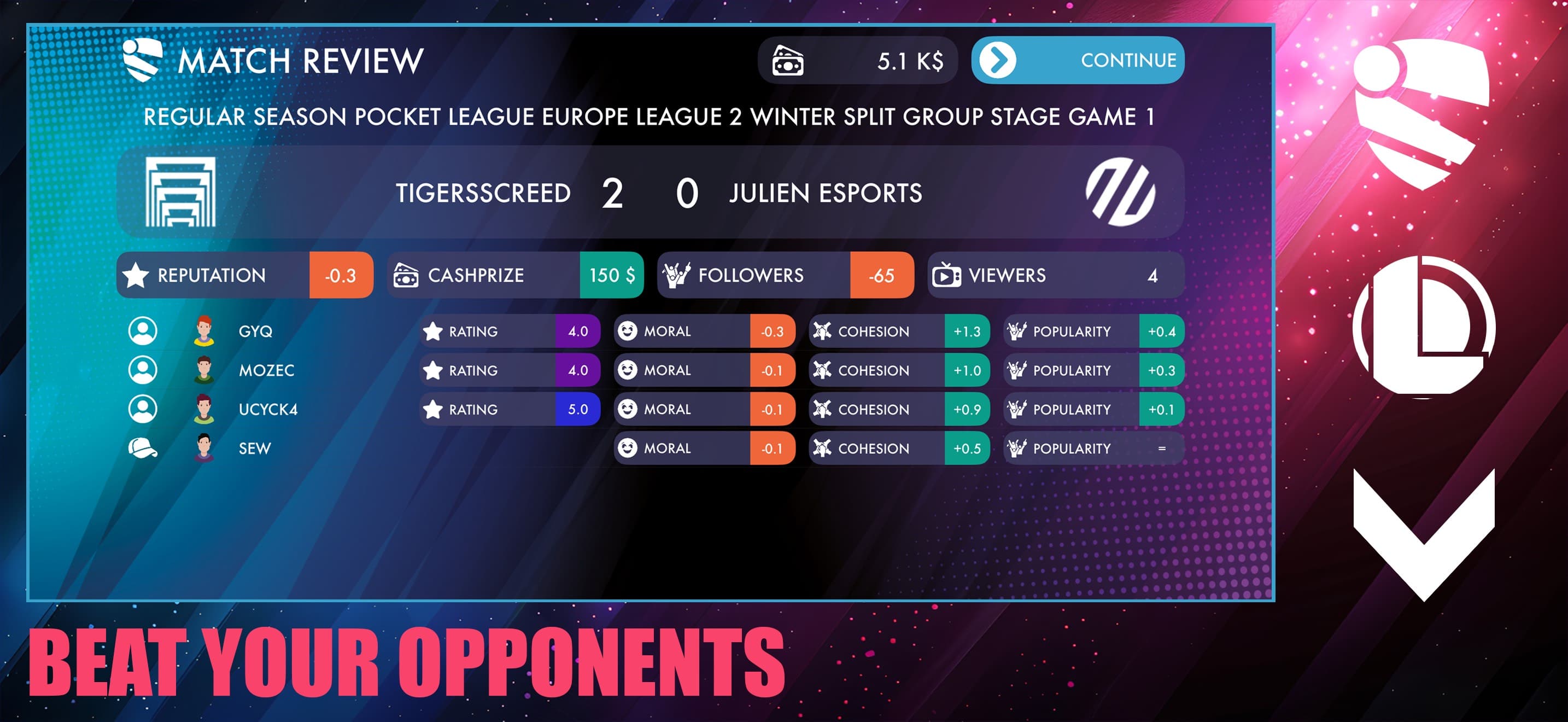 ESports Master screenshot 4 - screenshot