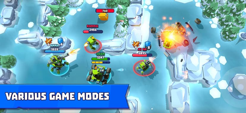 Tanks a Lot: 3v3 Tank Battles screenshot 6 - screenshot