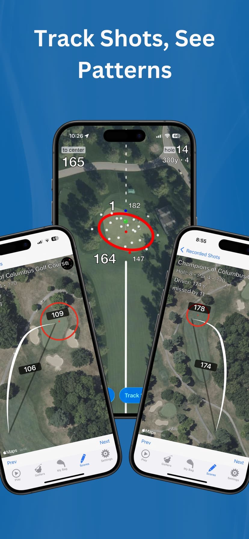 Golf GPS Range Finder: ForeFun screenshot 4 - screenshot