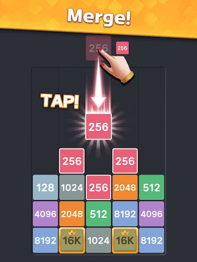 Drop Merge : Number Puzzle screenshot 11 - screenshot