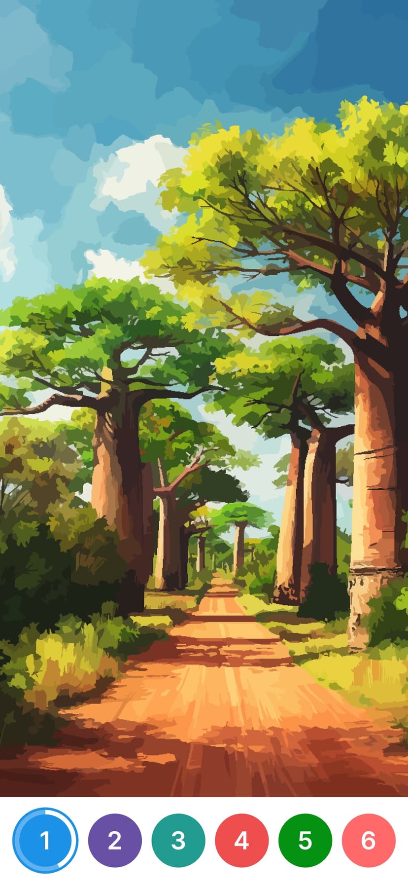 Oil Color: Paint By Number screenshot 1 - screenshot