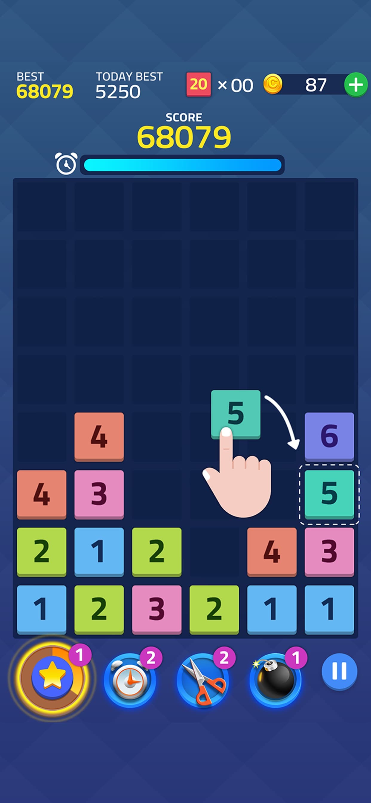 Merge Block: Star Finders screenshot 1 - screenshot