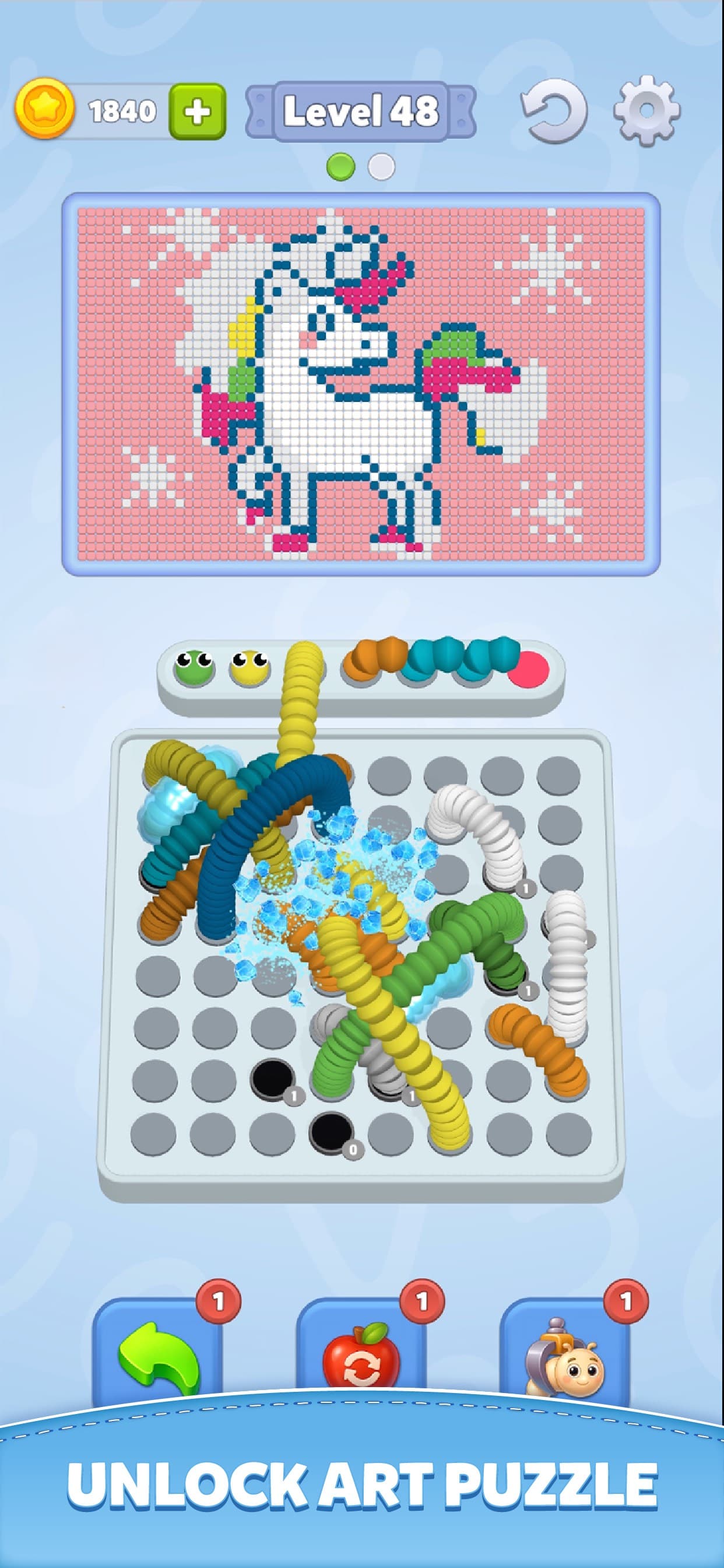 Wiggle Tangle - Thread Puzzle screenshot 10 - screenshot