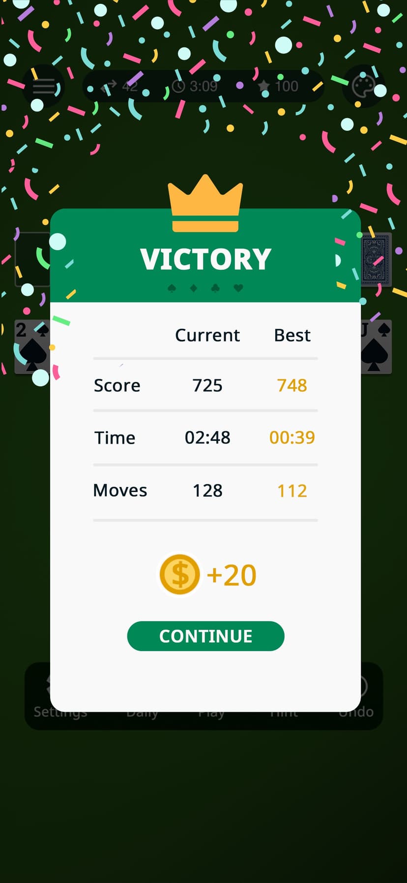 Spider Solitaire: Classic Card screenshot 5 - screenshot