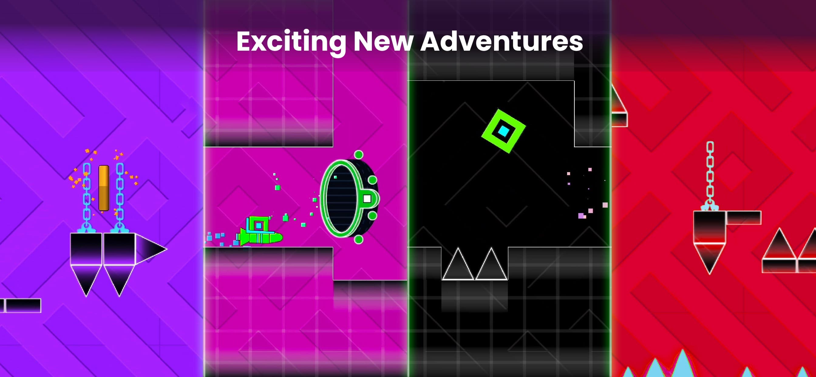 Pixel Ride - Jump to the Beat screenshot 1 - screenshot