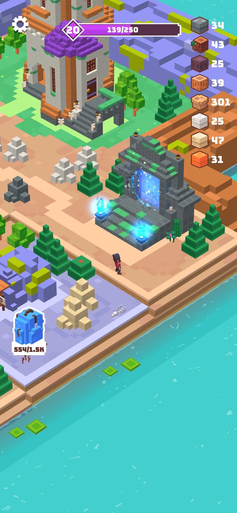 Craft Valley - Building Game screenshot 1 - screenshot
