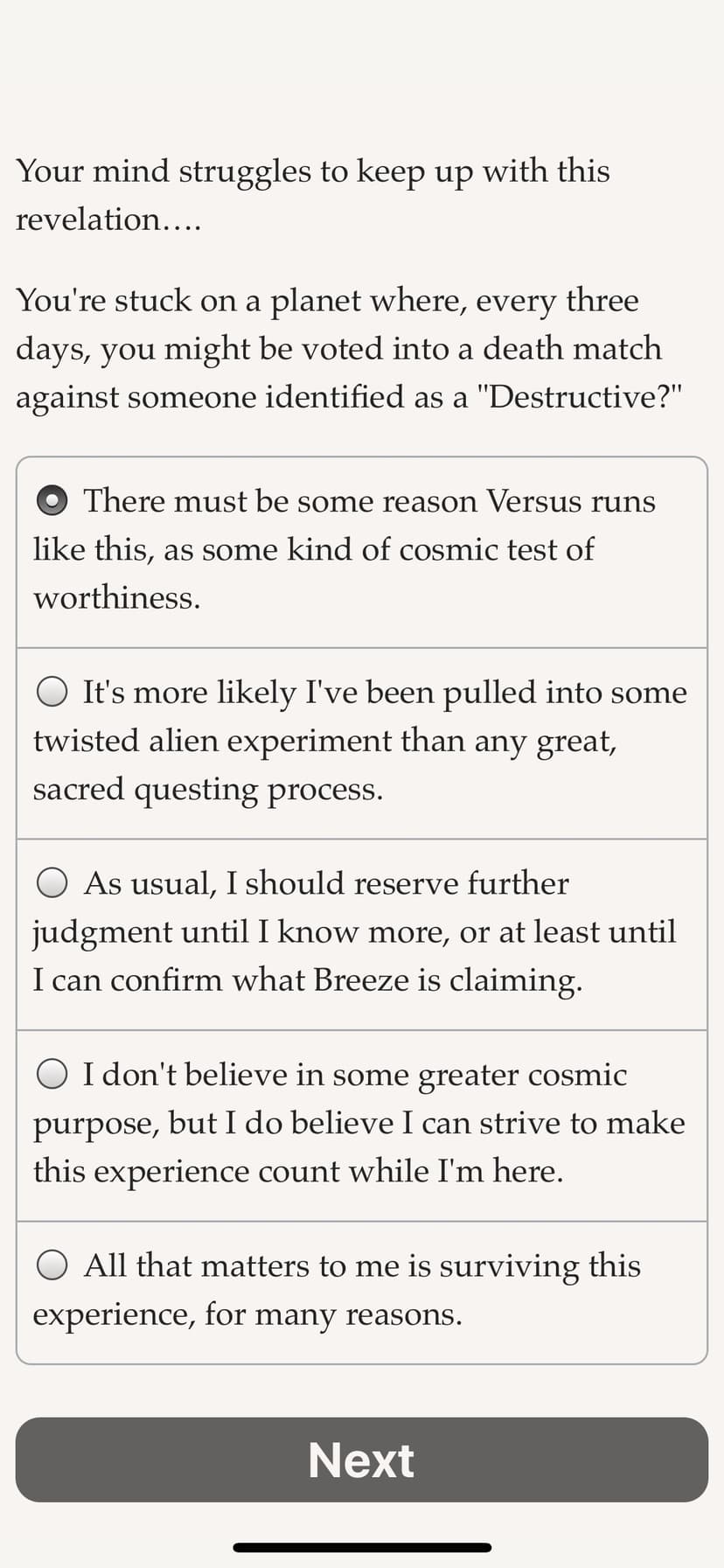 VERSUS: The Lost Ones screenshot 5 - screenshot