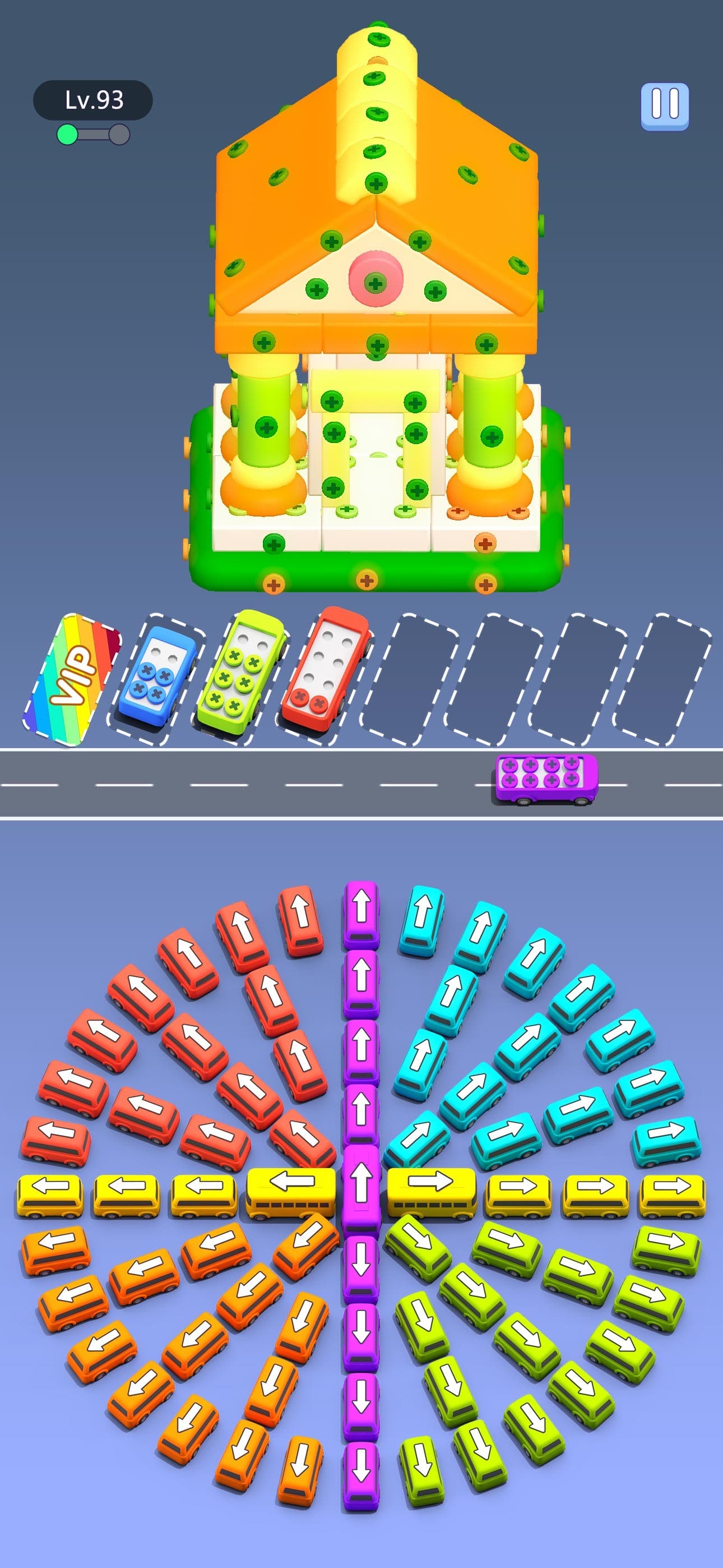 Screw Parking - Escape games screenshot 3 - screenshot