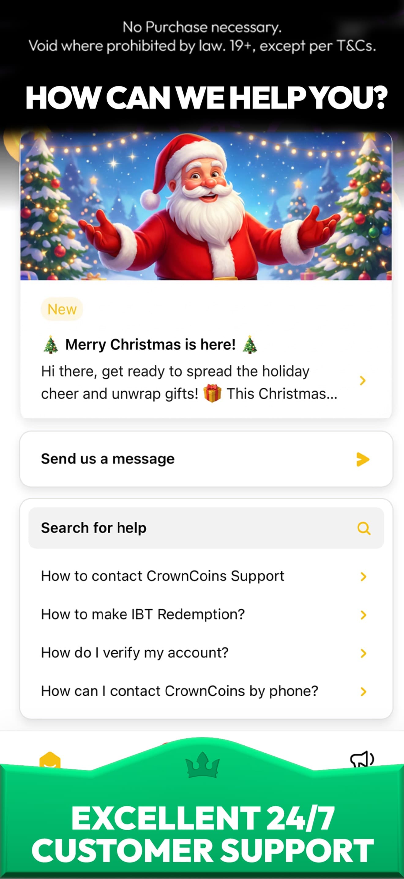 CrownCoins Casino screenshot 9 - screenshot