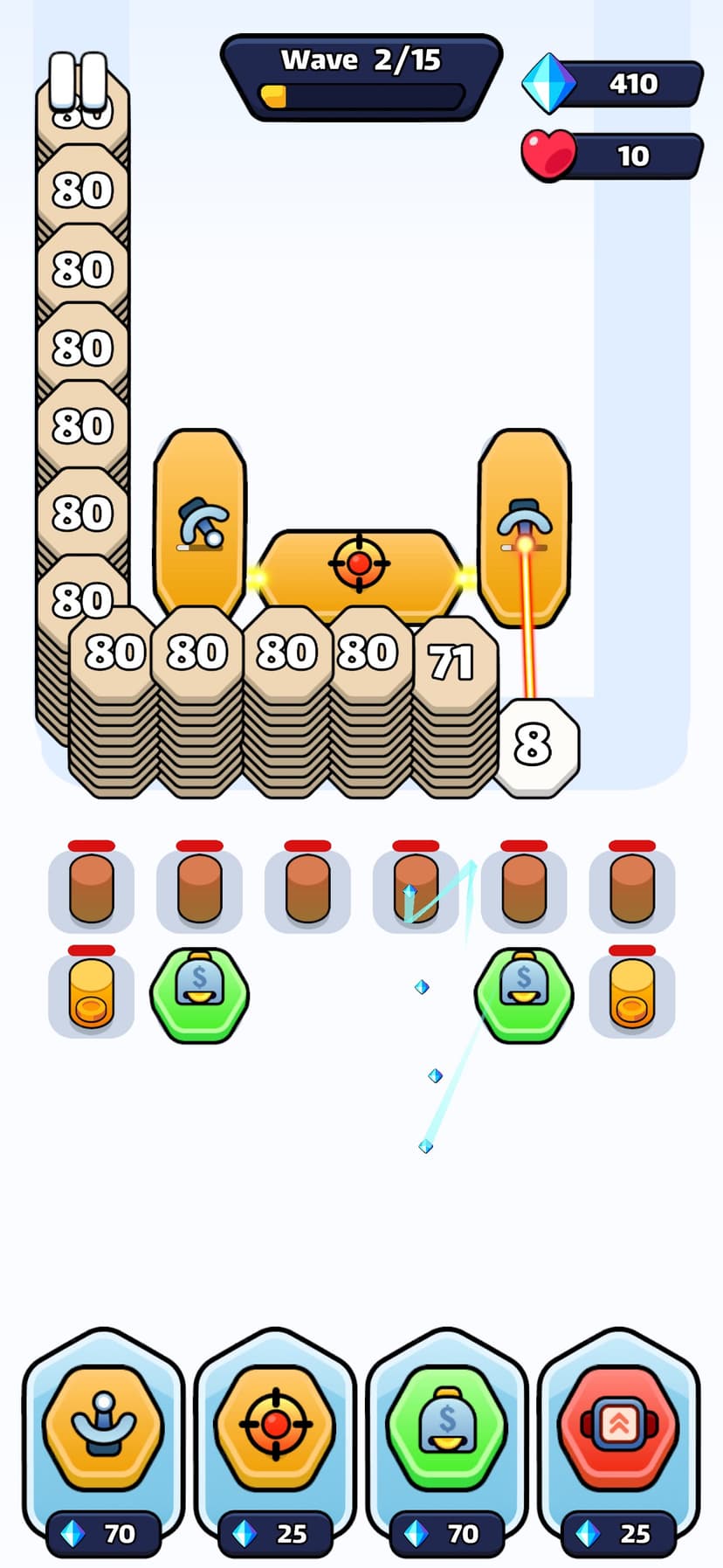 Hex Defense! screenshot 1 - screenshot