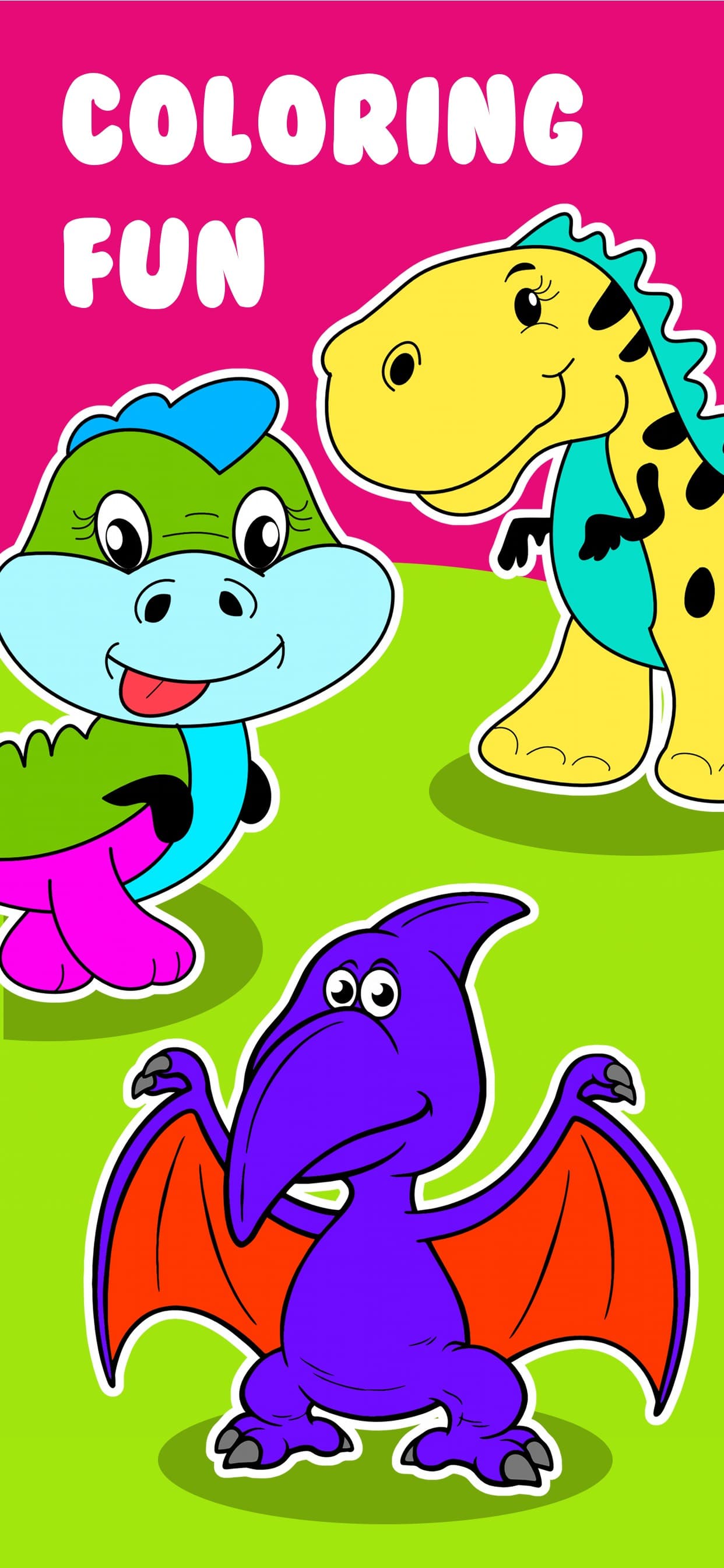 Dino Coloring Pages for Kids screenshot 1 - screenshot