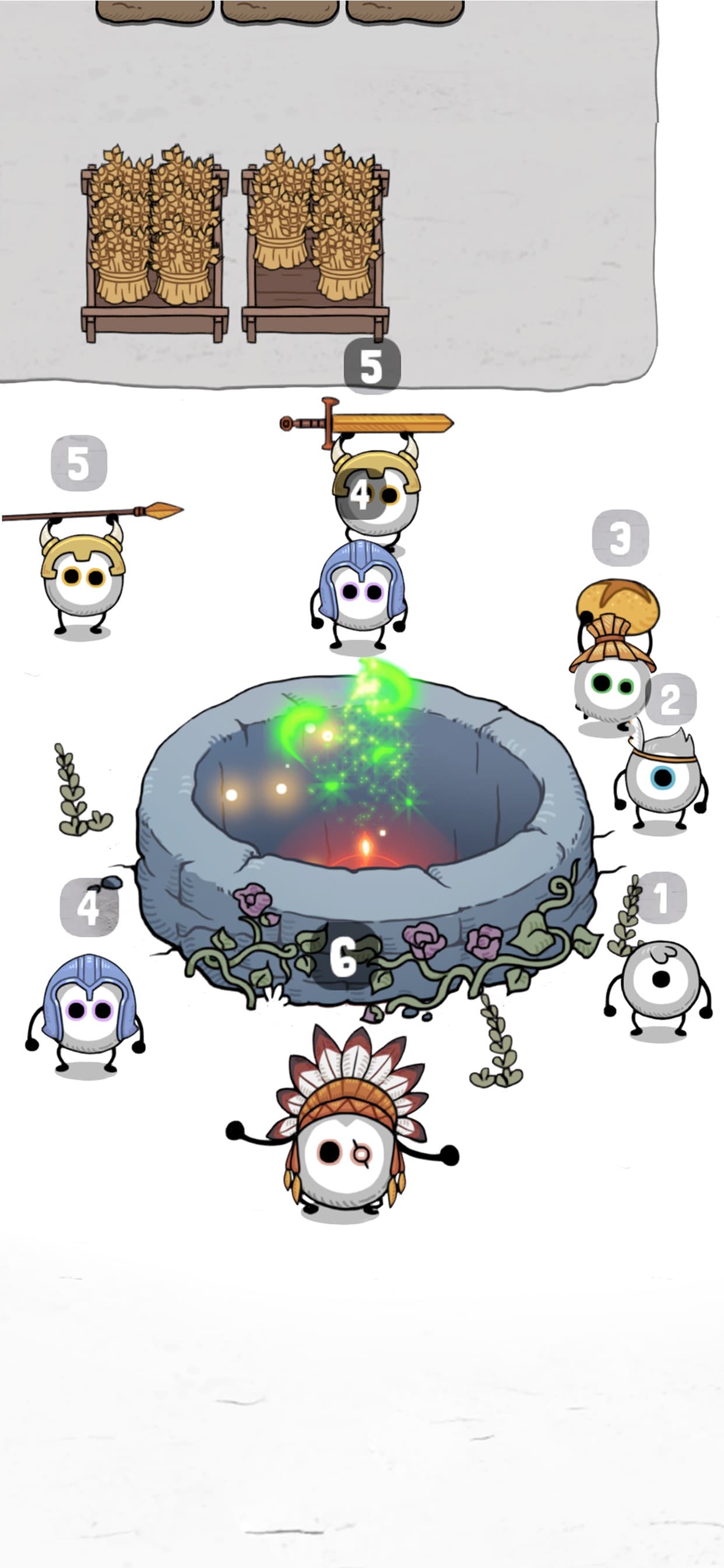 Idle Tribe: Merge Circle Town screenshot 1 - screenshot