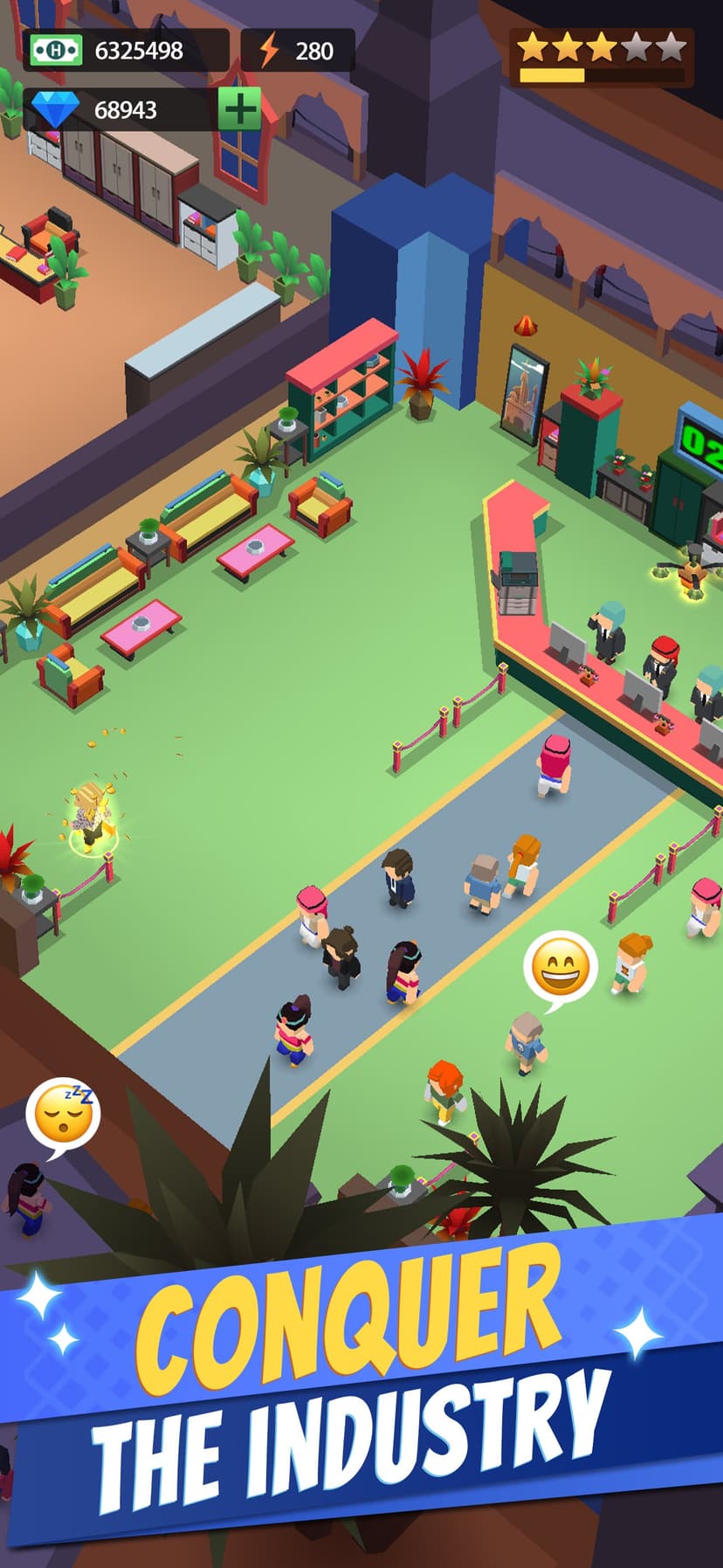 Idle Hotel Kingdom Tycoon screenshot 4 - screenshot