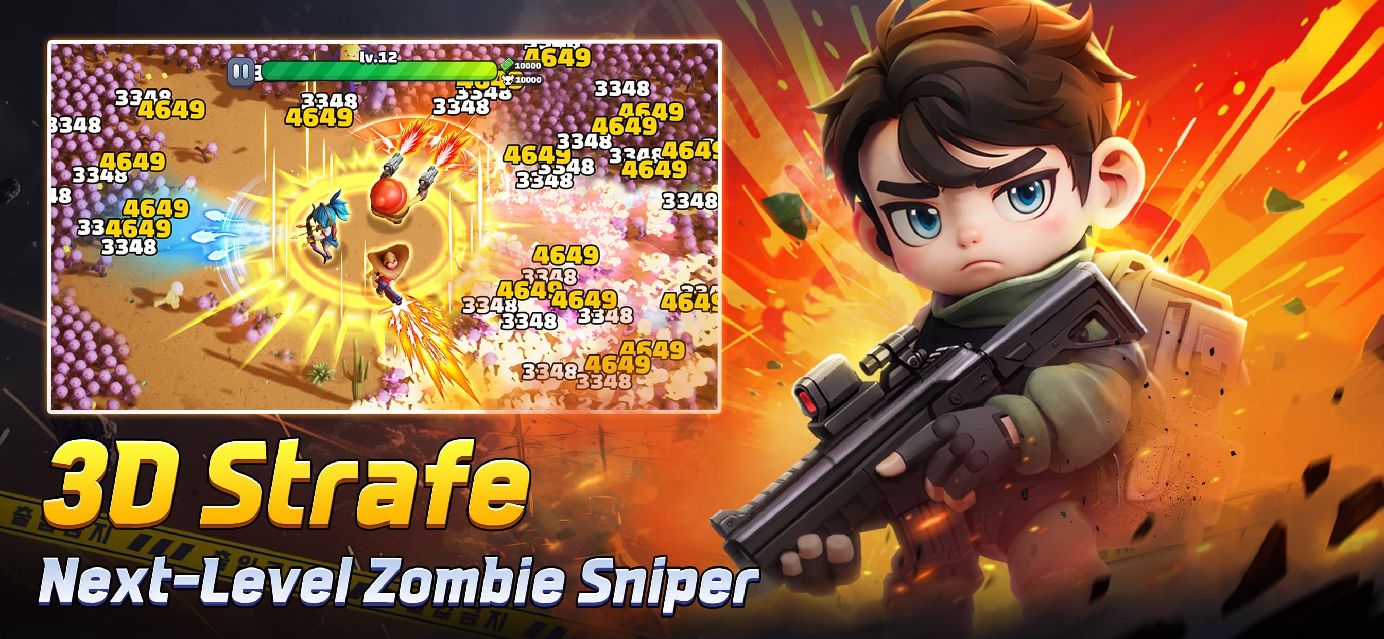 Zombie.io: Potato Shooting screenshot 2 - screenshot