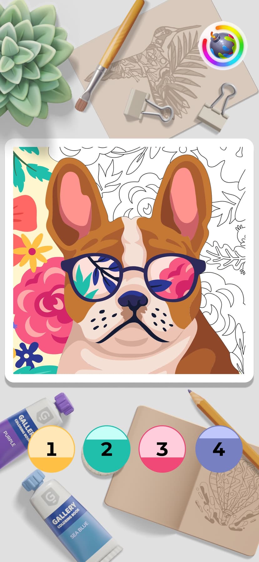 Gallery: Coloring book & decor screenshot 4 - screenshot