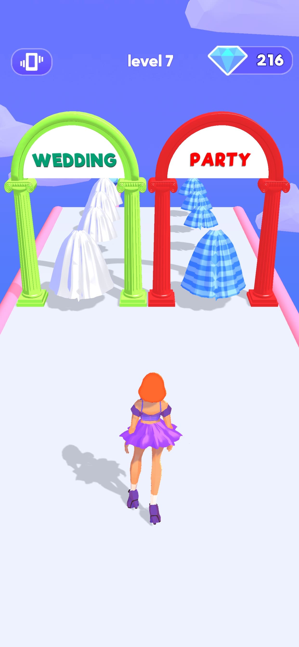 Hover Skirt: stack & dress up screenshot 2 - screenshot