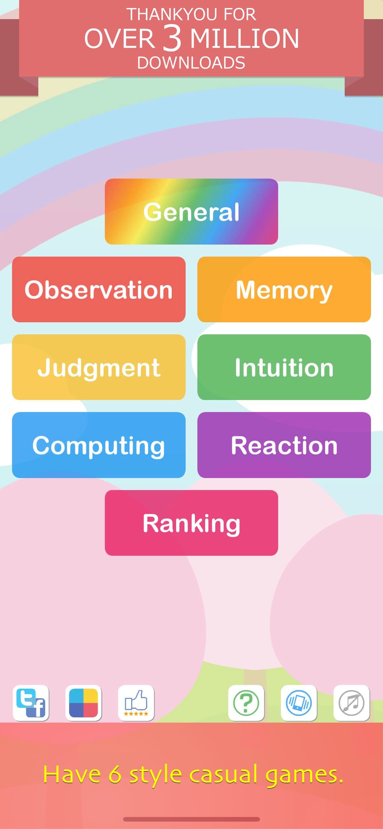 Brain Training, Know brain age screenshot 1 - screenshot