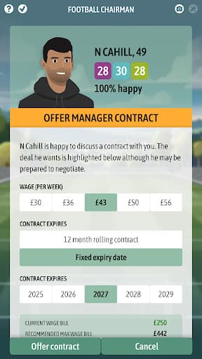 Football Chairman Pro 2 screenshot 4 - screenshot