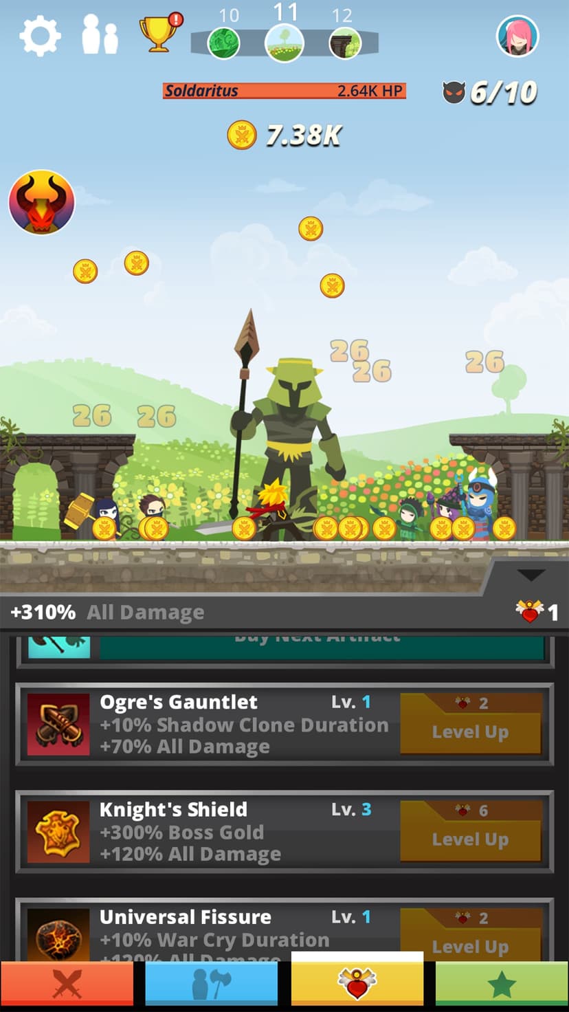 Tap Titans screenshot 3 - screenshot