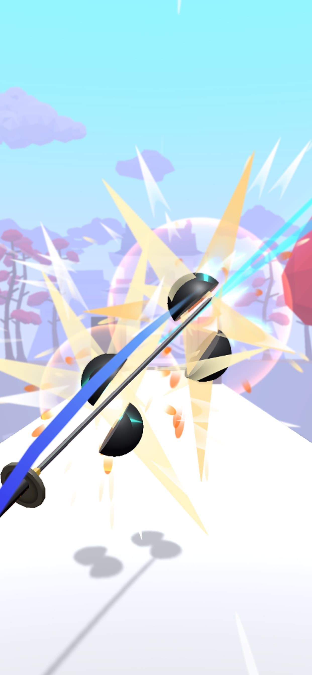 Samurai Slash - Run & Slice screenshot 1 - screenshot