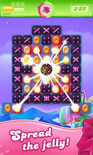 Candy Crush Jelly Saga screenshot 1 - screenshot