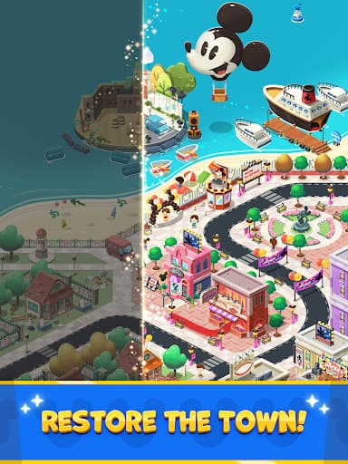 Disney Pop Town! Match 3 Games screenshot 16 - screenshot