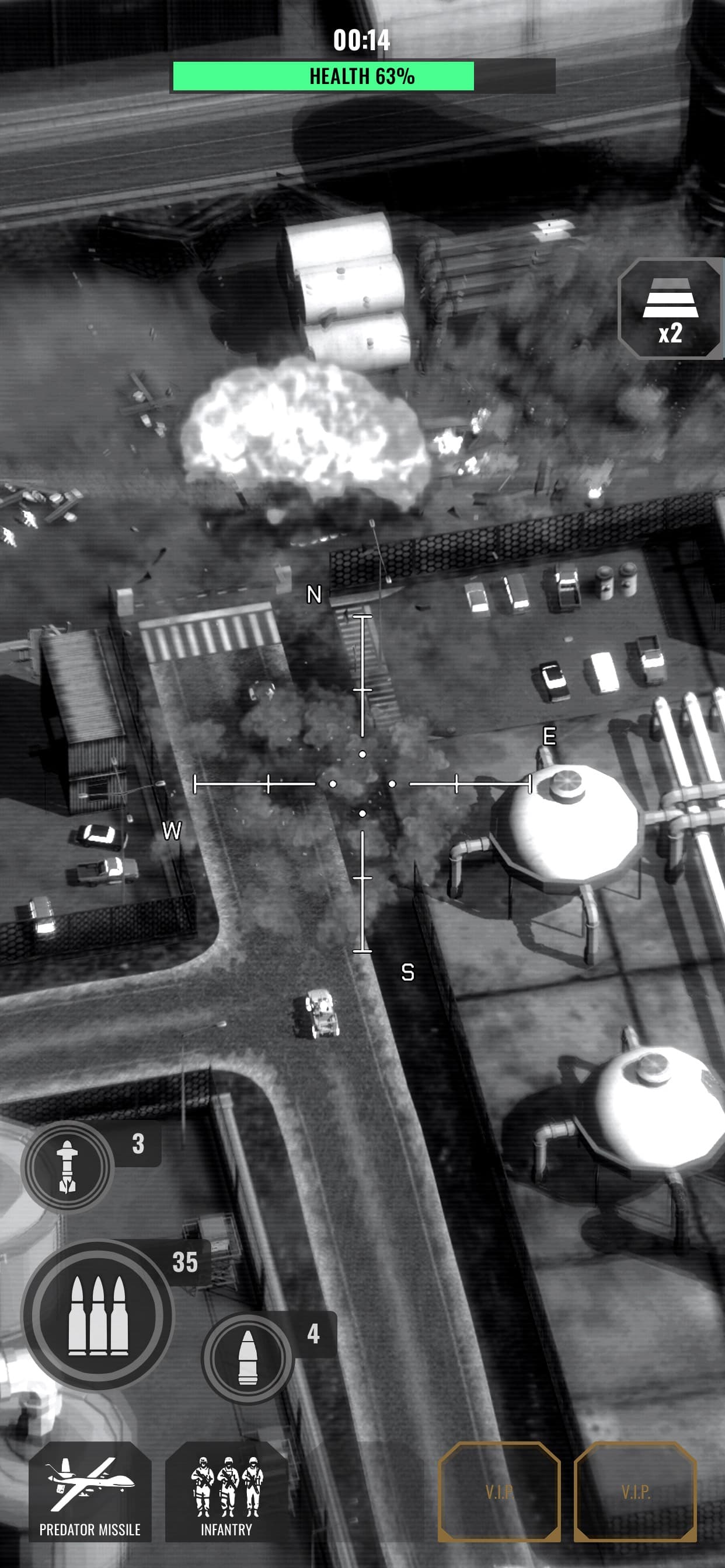 Air Commander: AC-130 Shooter screenshot 1 - screenshot