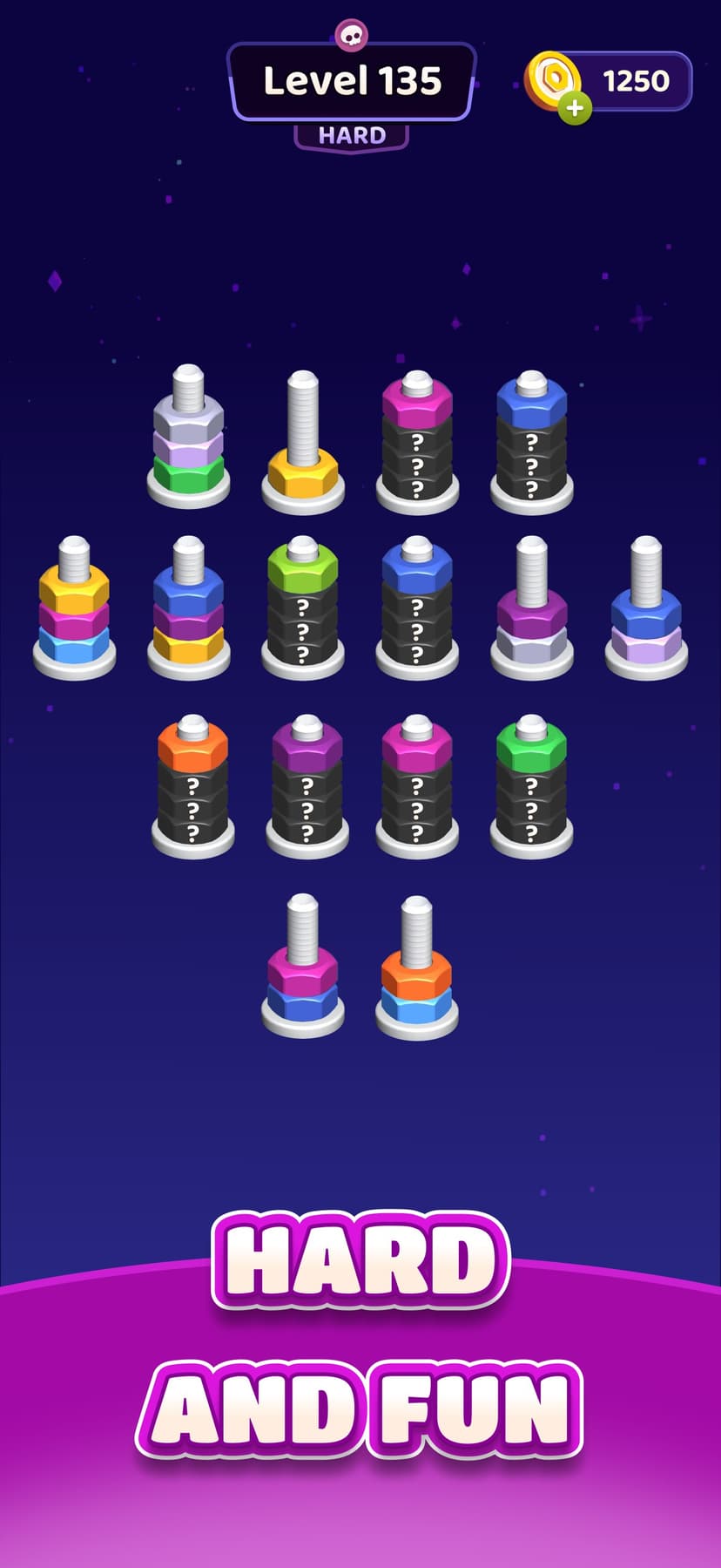 Nut Sort Blast: Color Puzzle screenshot 4 - screenshot